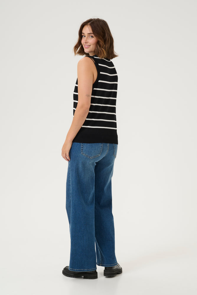 Lizza Striped Slipover