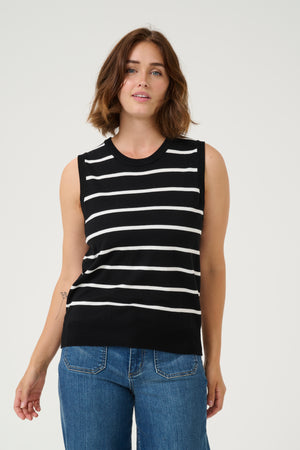 Lizza Striped Slipover