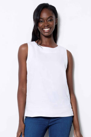 Linen Sleeveless Top