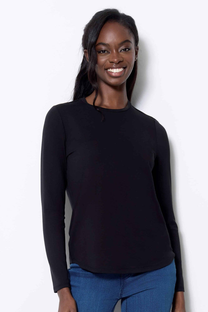 Solid Provence Long Sleeve Top