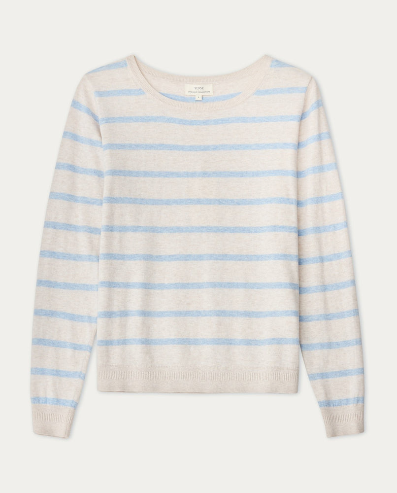 Striped Organic Cotton Sweater