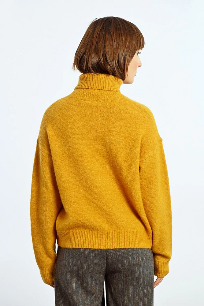 Saffron Turtleneck Sweater