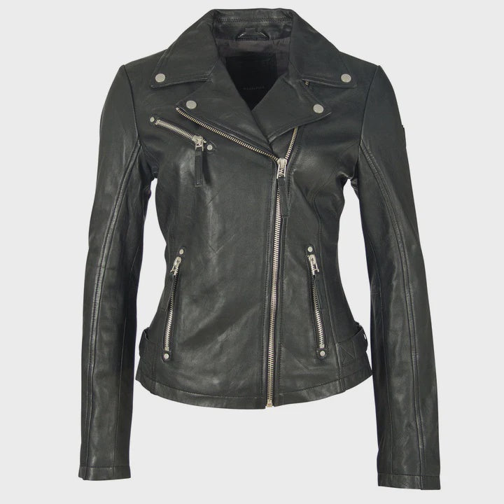 Pasja Leather Moto Jacket