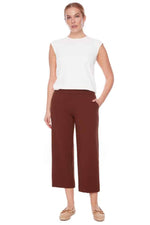 Ponte Wide Leg Crop Gaucho