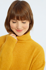 Saffron Turtleneck Sweater