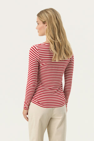 Emaja LS Stripe T-Shirt