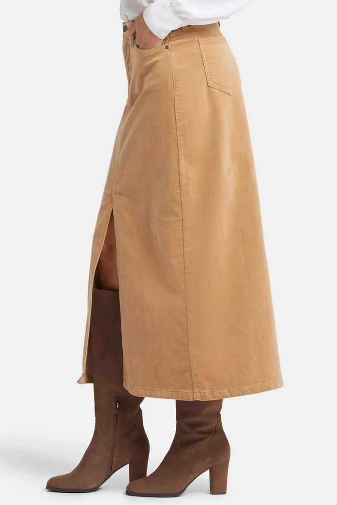 High Rise Corduroy Skirt