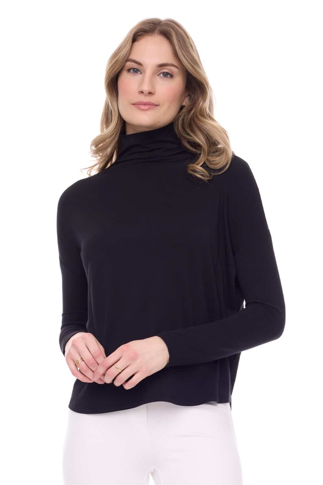 Morgan Jersey Turtleneck