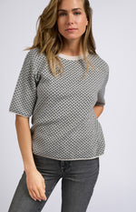 Knitted Jacquard Sweater