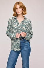 Sheila Button Front Shirt