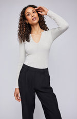 Olympia Ribbed Sweater