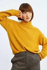 Saffron Turtleneck Sweater