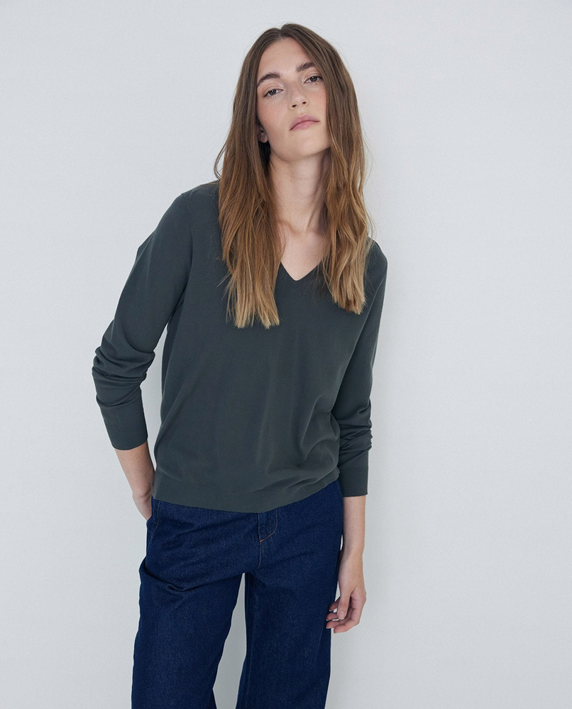 Basic V-Neck Sweater