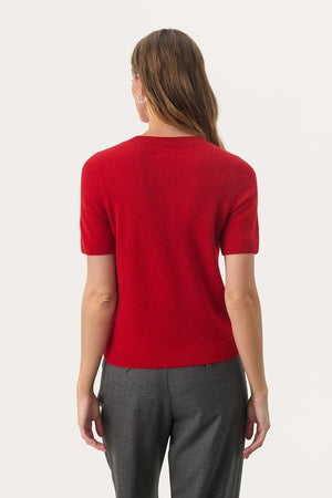 Everlotta Short Sleeve Cashmere Sweater