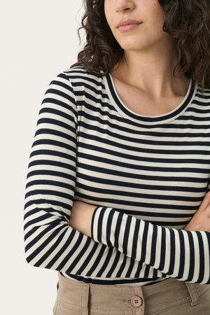 Emaja LS Stripe T-Shirt