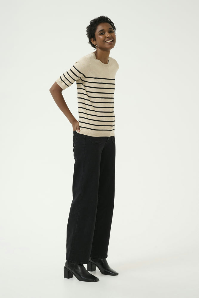 Lizza Striped Knit