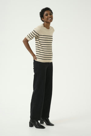 Lizza Striped Knit