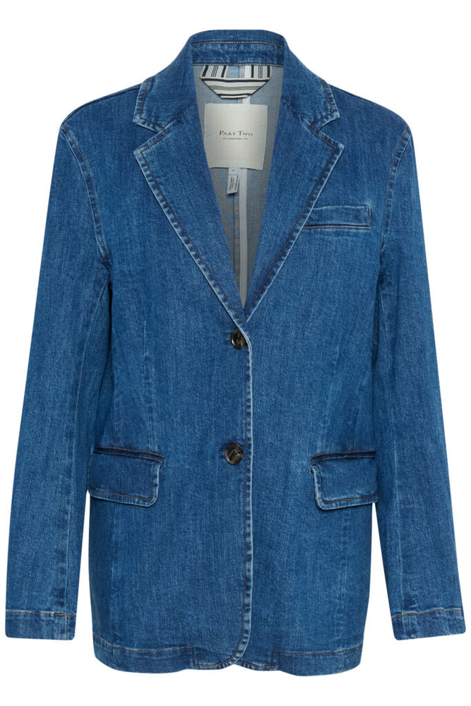 Noor Denim Blazer