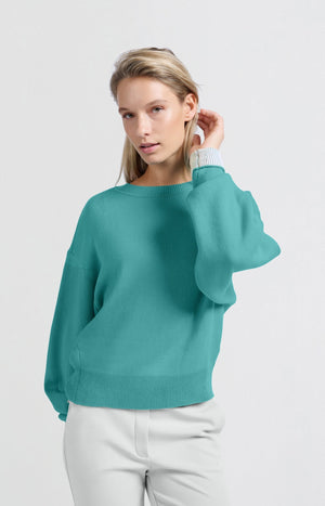 Contrast Sweater