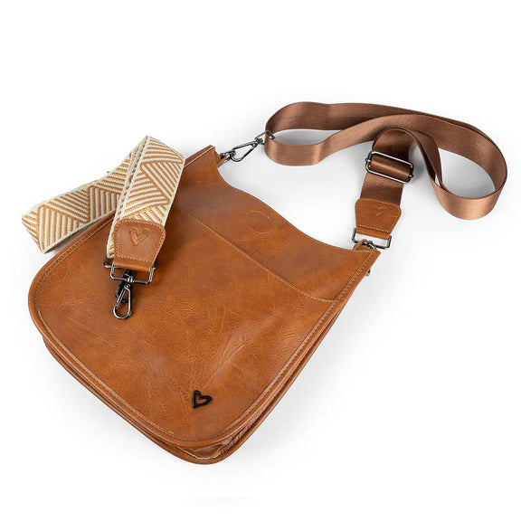 Oakville Vegan Leather Messenger