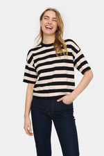 Fikam SS Striped Pullover