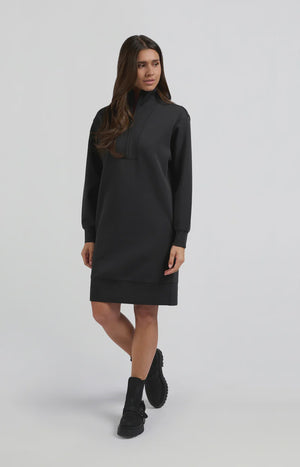 Zip Collar Dress