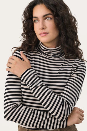 Efinas Striped Turtleneck