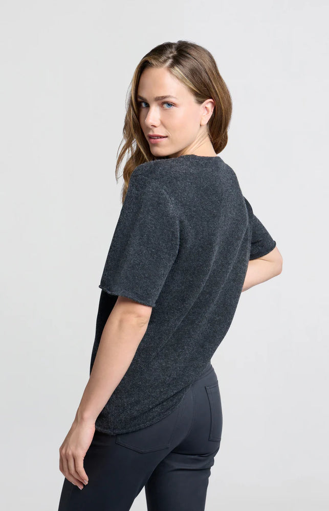 Oversized Knitted T-Shirt