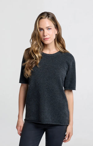 Oversized Knitted T-Shirt