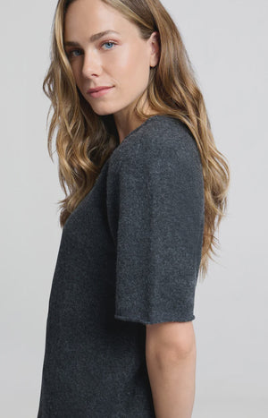 Oversized Knitted T-Shirt