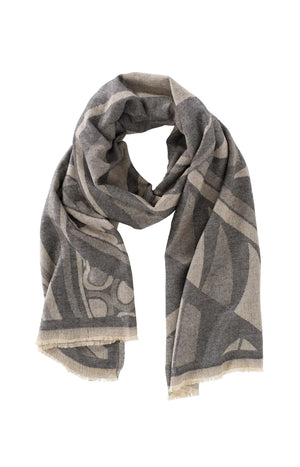 Geo Jacquard Scarf