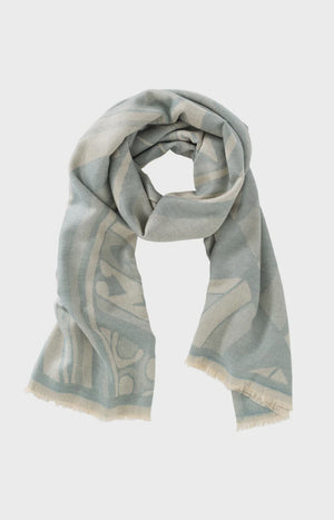 Geo Jacquard Scarf