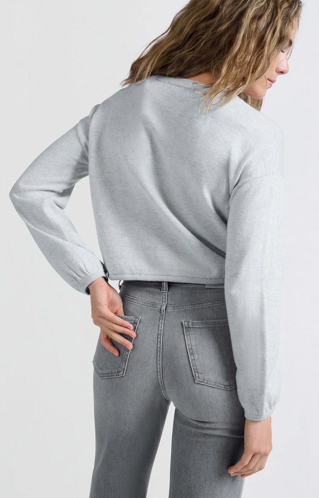 Corded Hem Sweatshirt