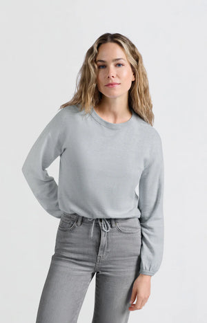 Corded Hem Sweatshirt