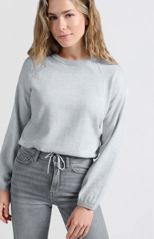 Corded Hem Sweatshirt