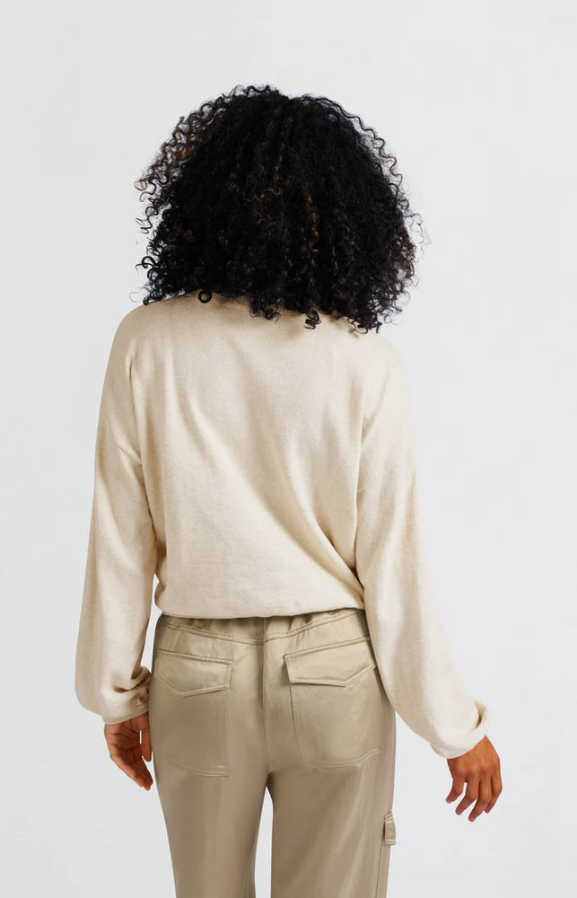 Corded Hem Sweatshirt