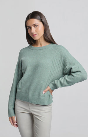 Rib Detail Sweater